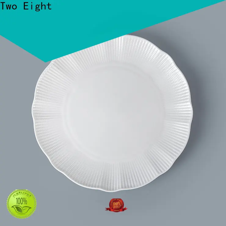 Two Eight speckled ceramic plate company for restaurant 1