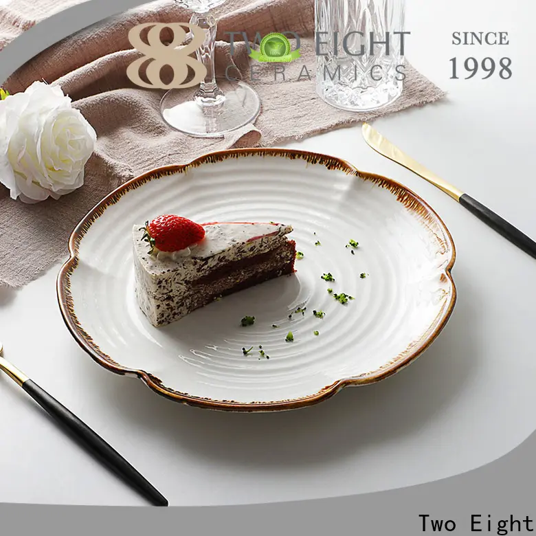 Best coloured ceramic plates for business for hotel 1