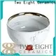 Two Eight pink ceramic bowls Suppliers for restaurant1 1