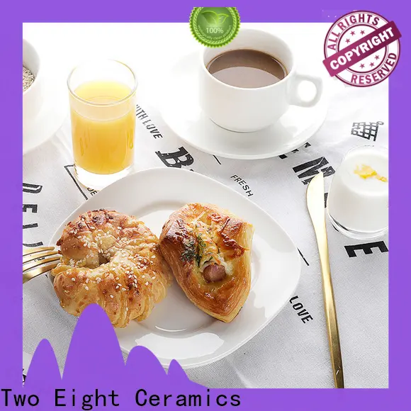 Two Eight High-quality ceramic painted plates Supply for restaurant 1