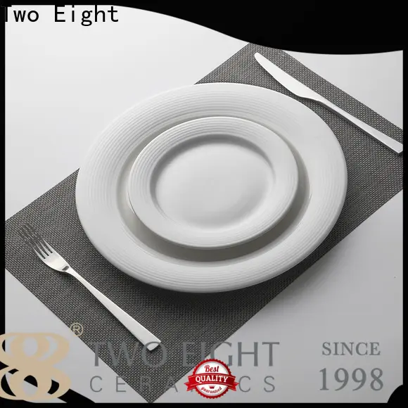 Two Eight round plate manufacturers for dinner 1