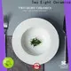 Two Eight Custom white ceramic dishes Supply for dinner 1