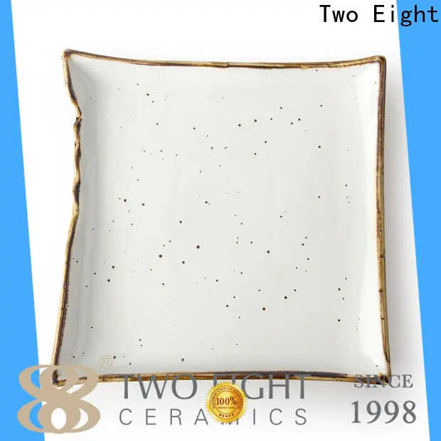 Two Eight New printed ceramic plates company for hotel 1