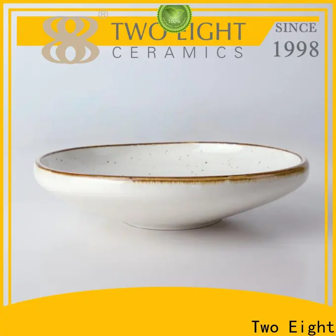 Two Eight white ceramic fruit bowl Suppliers for dinning room2 1