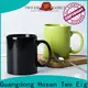 Two Eight coffee mugs with initials for business for dinner 1