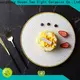 Two Eight hotel white plate Suppliers for home 1