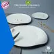 Two Eight Top ceramic plate art manufacturers for bistro 1