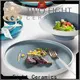 Two Eight ceramic cake plates for business for restaurant 1