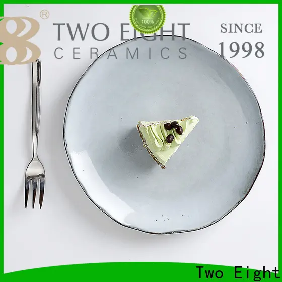 Two Eight Top square plate for business for bistro 1