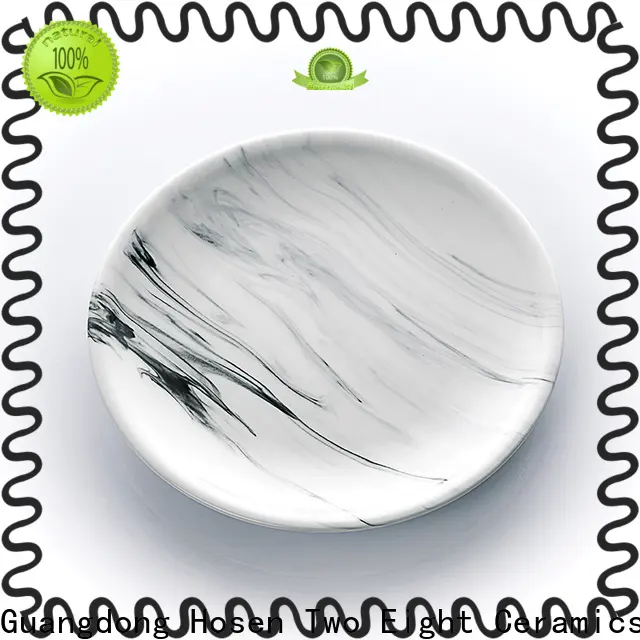 Two Eight handmade pottery plates factory for bistro 1