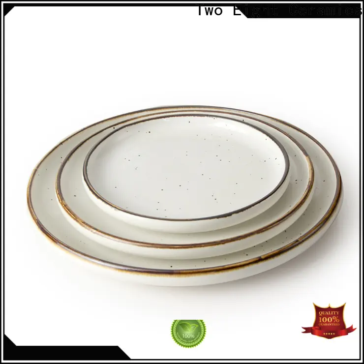 Two Eight decorative charger plate for business for restaurant 1