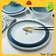 Two Eight flat ceramic plate company for dinning room 1