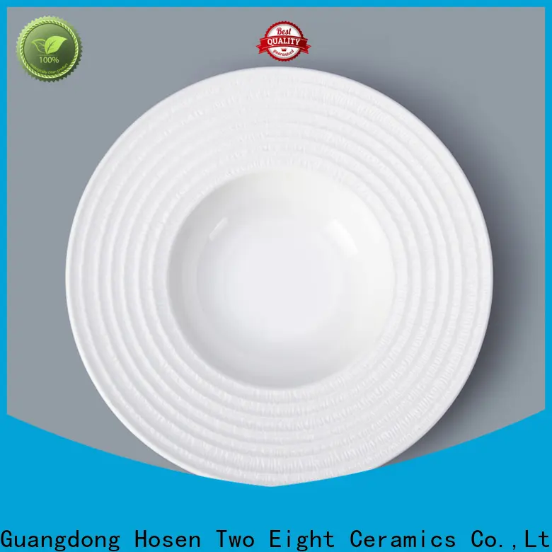 Custom oven safe ceramic plates Suppliers for hotel 1