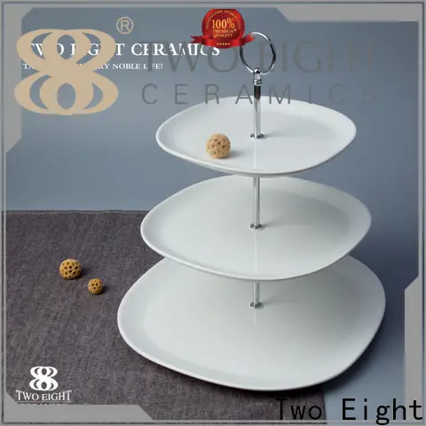 Two Eight printed ceramic plates company for bistro1 1