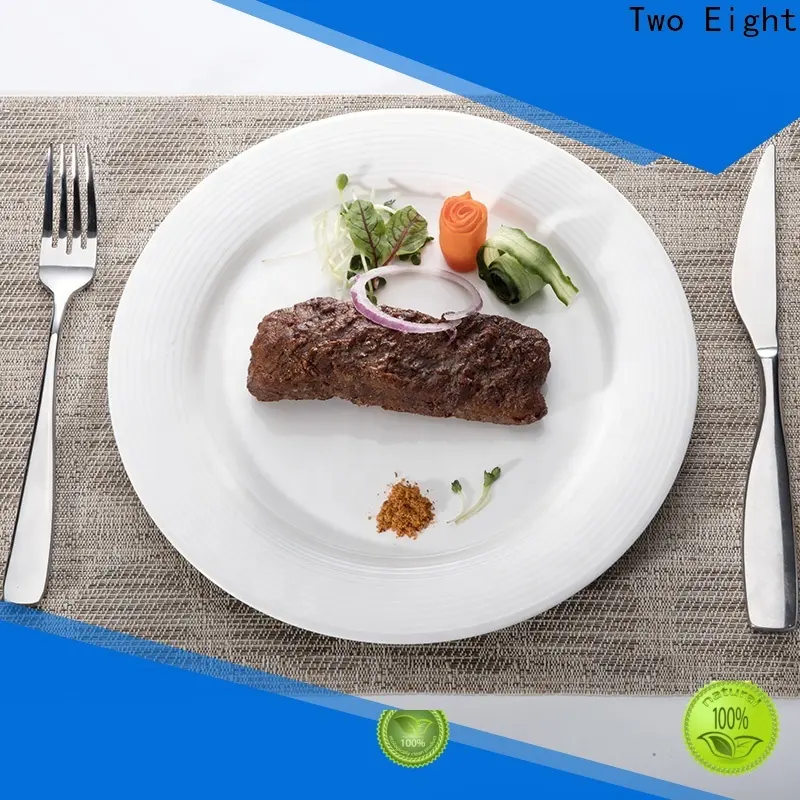 Two Eight modern ceramic plates factory for kitchen 1