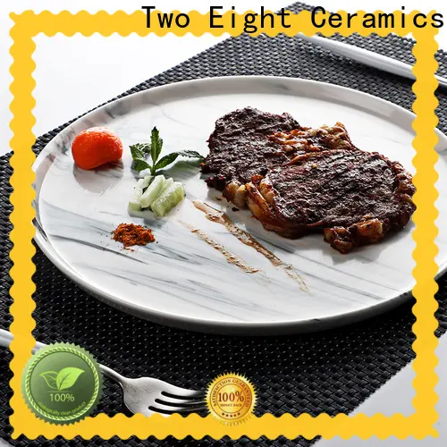 Latest assiette plate white factory for dinner 1