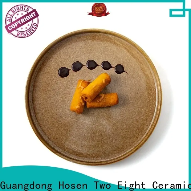 Two Eight ceramic taco plates Suppliers for dinner 1