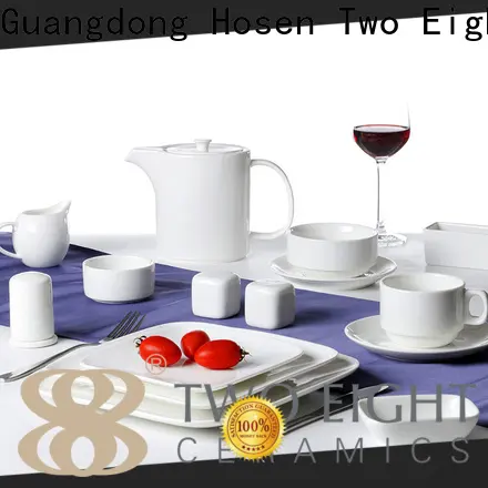 Two Eight white plate factory for dinning room 1