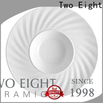 Two Eight Best printed ceramic plates Supply for dinning room 1