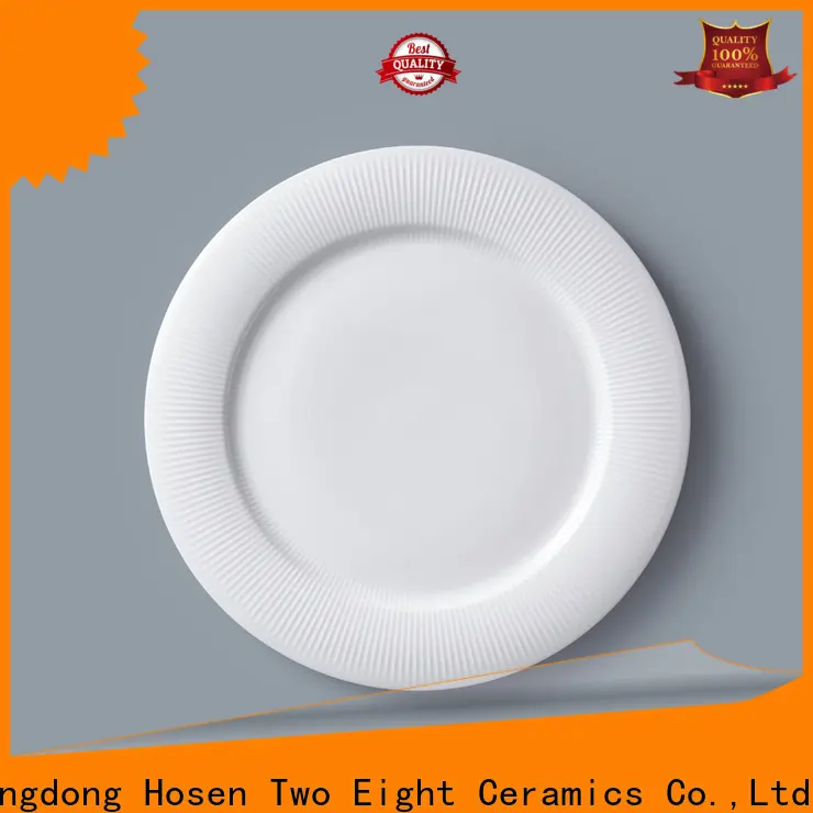 Two Eight porcelain dinner plates factory for home 1