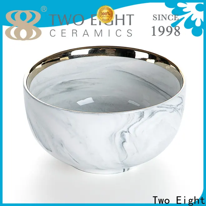 Two Eight ceramic serving bowls 1
