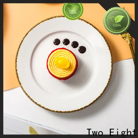Two Eight painting porcelain plates Supply for dinner 1