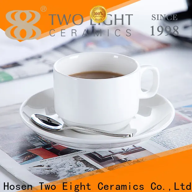 Two Eight square coffee cups for business for restaurant 1