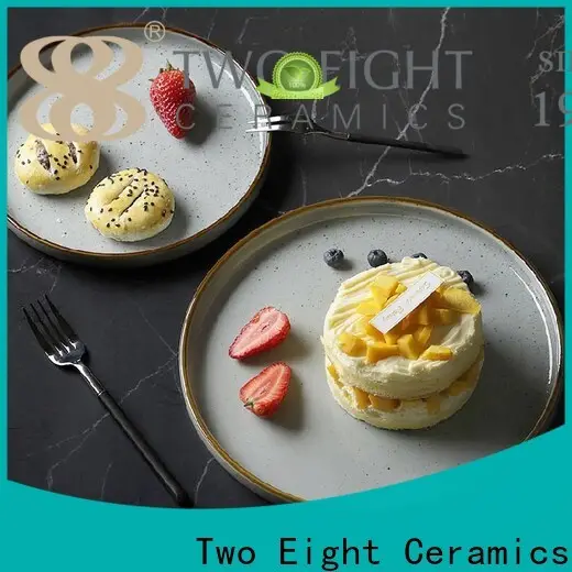 Two Eight Latest dinner plates porcelain company for restaurant 1
