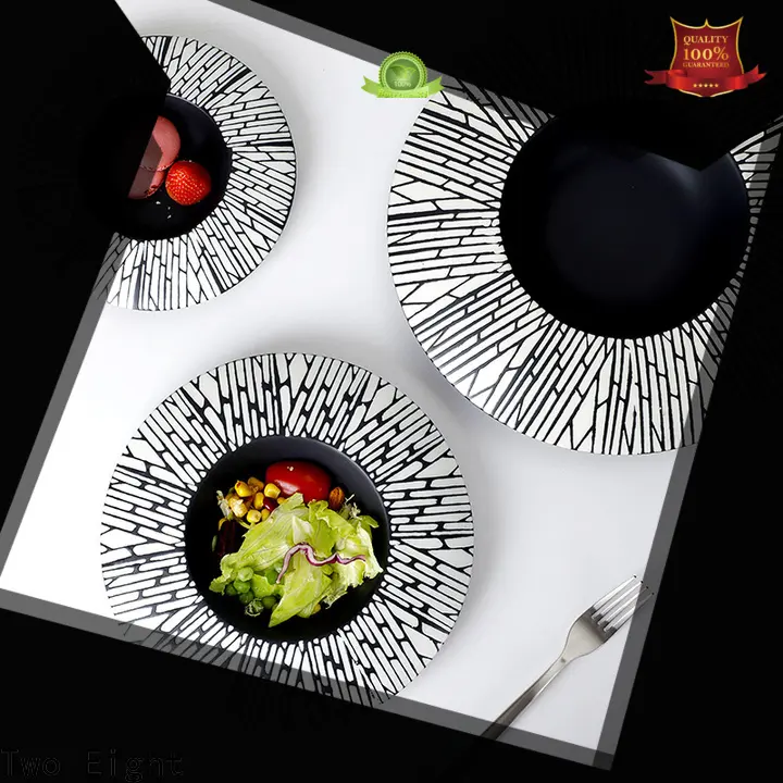 Two Eight ceramic charger plate company for kitchen 1