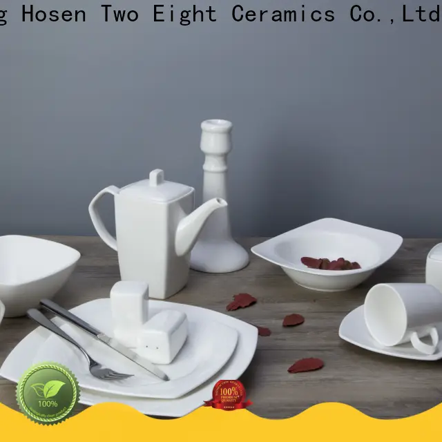 Wholesale gold and white tea set company for restaurant 1