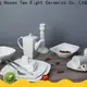 Wholesale gold and white tea set company for restaurant 1