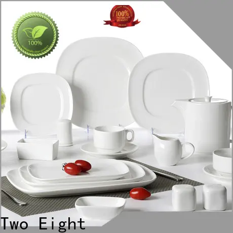 Two Eight fine dinning plates factory for home 1