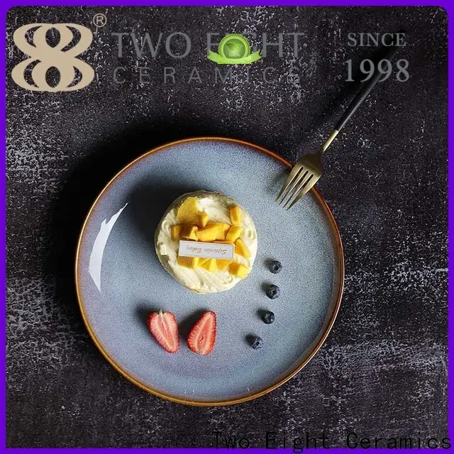 Two Eight High-quality colorful plates for business for home 1