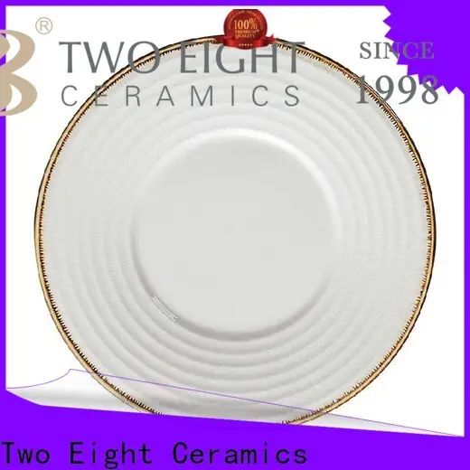 Two Eight Custom cheap ceramic plates factory for bistro 1