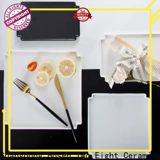 Two Eight Top dinner plates ceramic factory for home 1