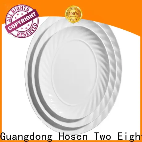 Custom rectangular plates factory for bistro 1