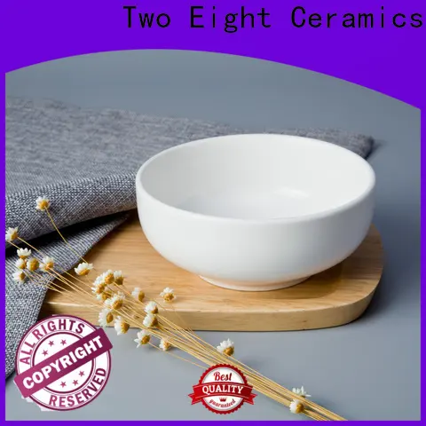 Two Eight square ceramic bowls factory for restaurant1 1
