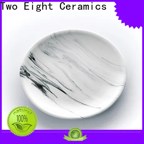 Two Eight speckled ceramic plate factory for home 1
