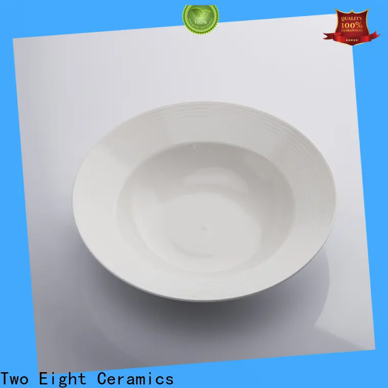 Two Eight ceramic restaurant plates Supply for restaurant 1