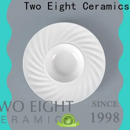 Two Eight assiette porcelaine company for restaurant 1