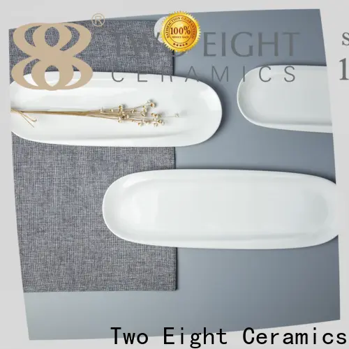 Two Eight Top ceramic sushi plate Supply for dinner 1