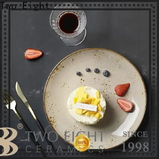 Two Eight High-quality best ceramic plates Suppliers for restaurant 1