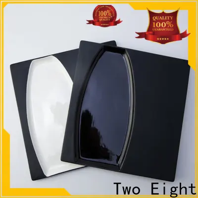 Two Eight Top pottery plates and bowls Supply for bistro 1