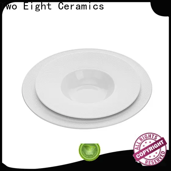 Two Eight ceramics plate for business for restaurant1 1