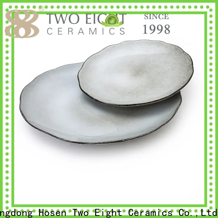 Two Eight Top platos ceramica factory for dinning room 1