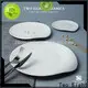 Two Eight hand painted ceramic plates manufacturers for dinner 1