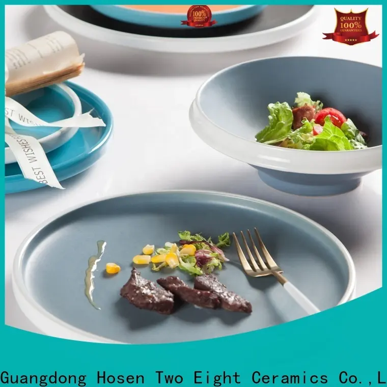 Two Eight dessert plate company for hotel 1