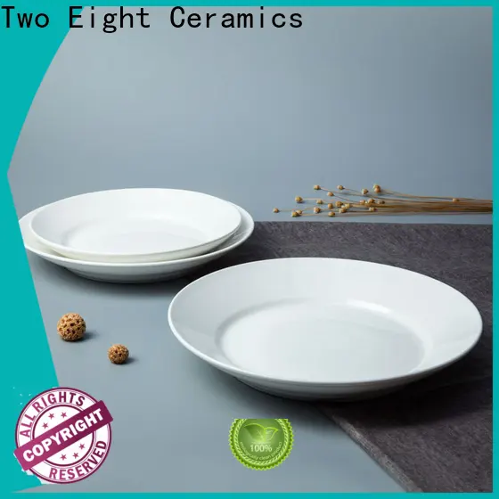 Two Eight white plates factory for restaurant 1