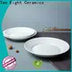Two Eight white plates factory for restaurant 1