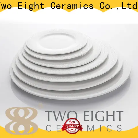 Two Eight dinner plates white manufacturers for dinning room 1